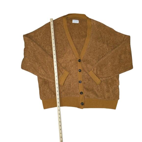 Paper Label Sherpa Cardigan Size XL Button Down - Picture 4 of 6